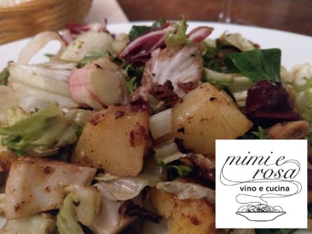 Trattoria Küche im Mimi e Rosa Vino e Cucina in Duisburg, Italienisches Restaurant, Weinbar, Naturweinbar, Wein, Naturwein.